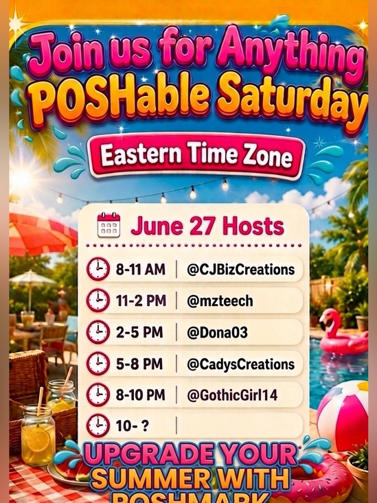 Other - Cadyscreations is LIVE with Anything POSHable!
